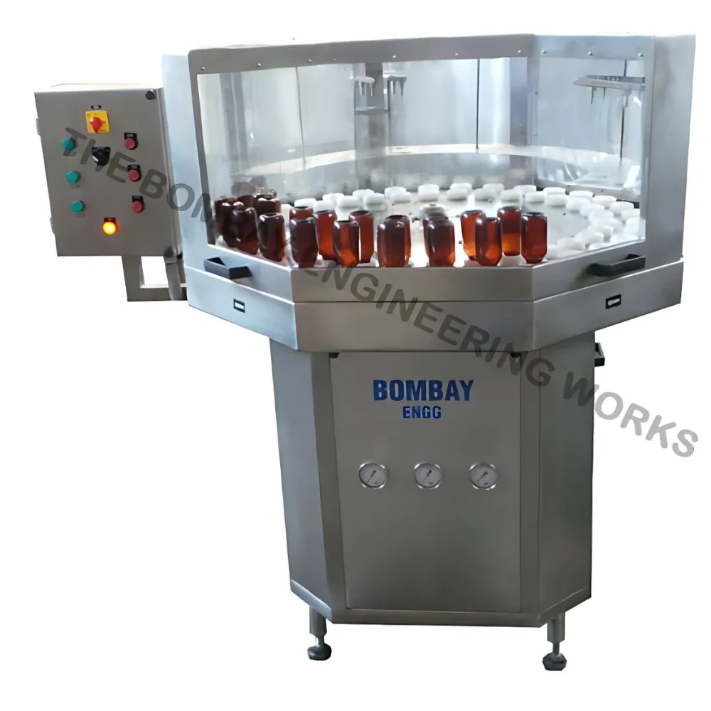 ROTARY BOTTLE WASHING MACHINE