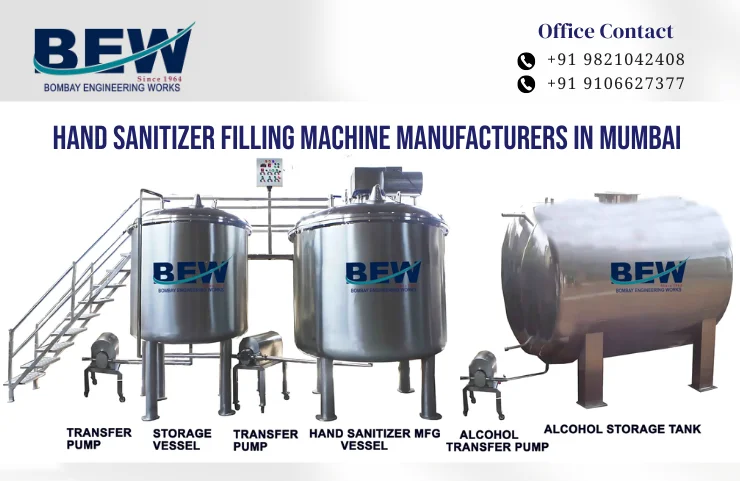 Hand Sanitizer Filling Machine Manufacturers in Mumbai