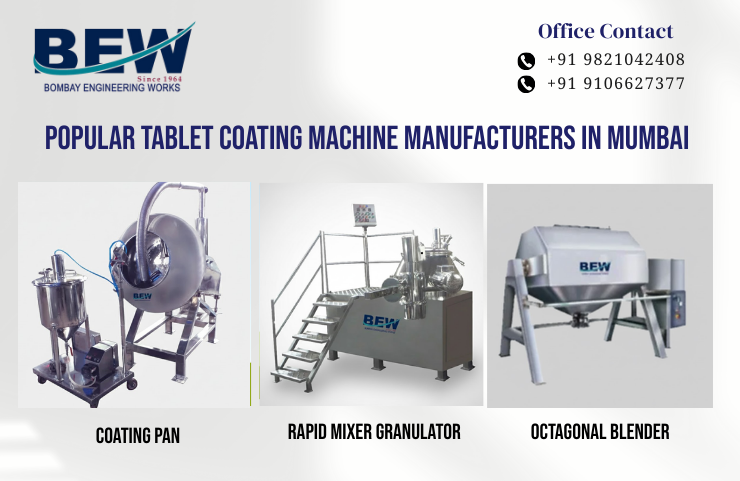 Popular Tablet Coating Machine Manufacturers in Mumbai (1)