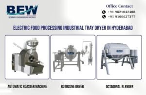Electric Food Processing Industrial Tray Dryer in Hyderabad
