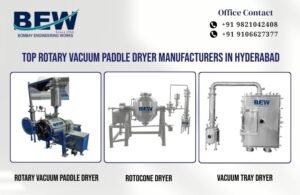 Top Rotary Vacuum Paddle Dryer Manufacturers in Hyderabad