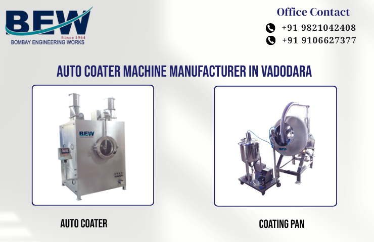 Auto Coater Machine Manufacturer in Vadodara