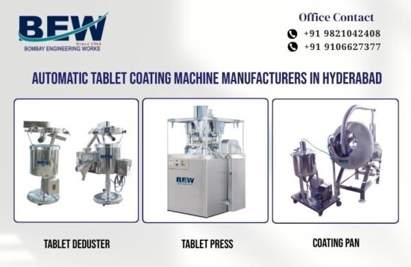 Automatic Tablet Coating Machine Manufacturers in Hyderabad