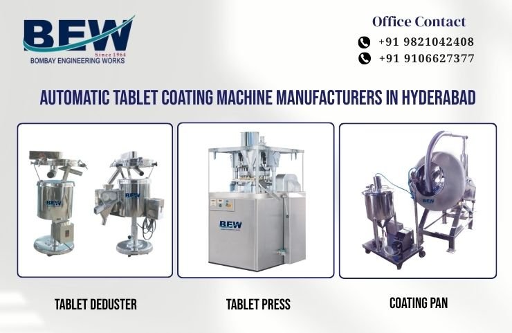 Automatic Tablet Coating Machine Manufacturers in Hyderabad