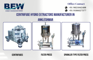 Centrifuge Hydro Extractors Manufacturer in Ankleshwar