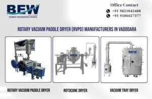 Rotary Vacuum Paddle Dryer (RVPD) Manufacturers in Vadodara