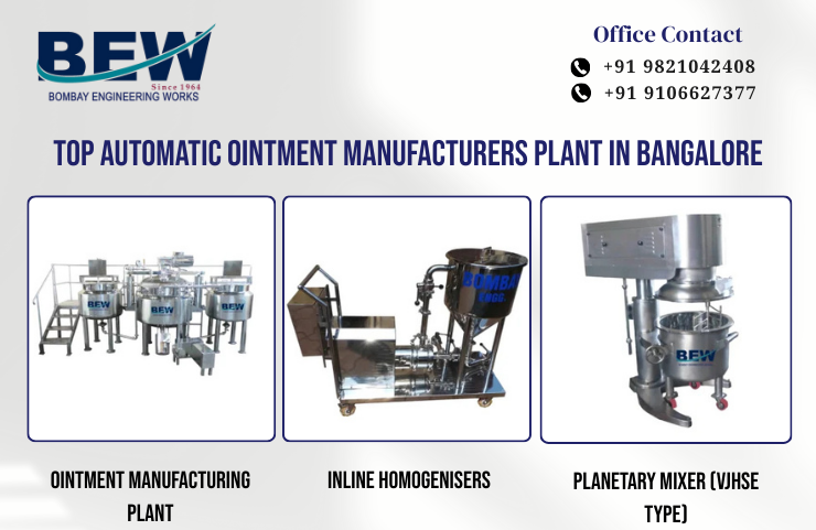 Top Automatic Ointment Manufacturers Plant in Bangalore