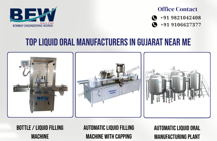 Top Liquid Oral Manufacturers in Gujarat Near Me