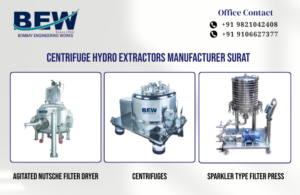 Centrifuge Hydro Extractors Manufacturer Surat