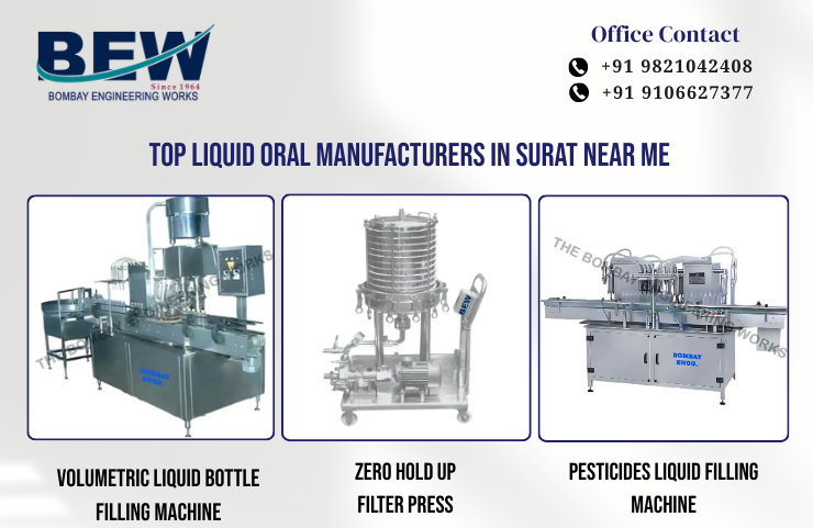 Top Liquid Oral Manufacturers in Surat Near Me