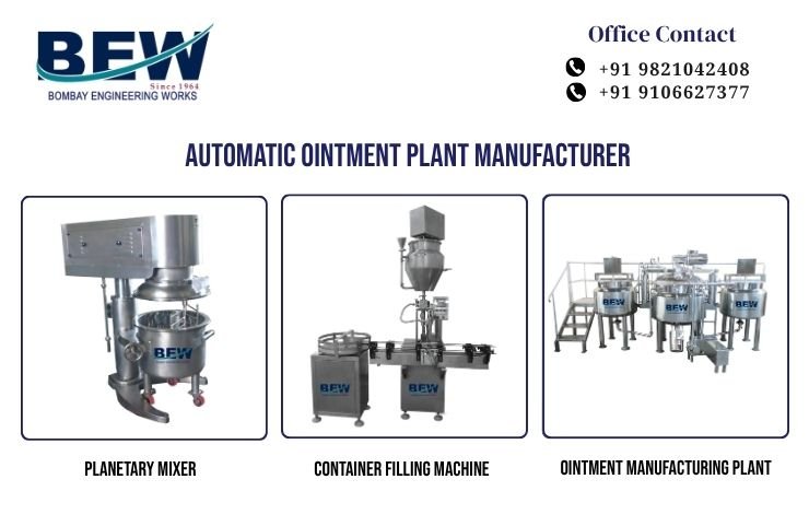 Automatic Ointment Plant Manufacturer