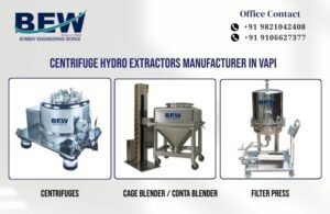 Centrifuge Hydro Extractors Manufacturer in Vapi