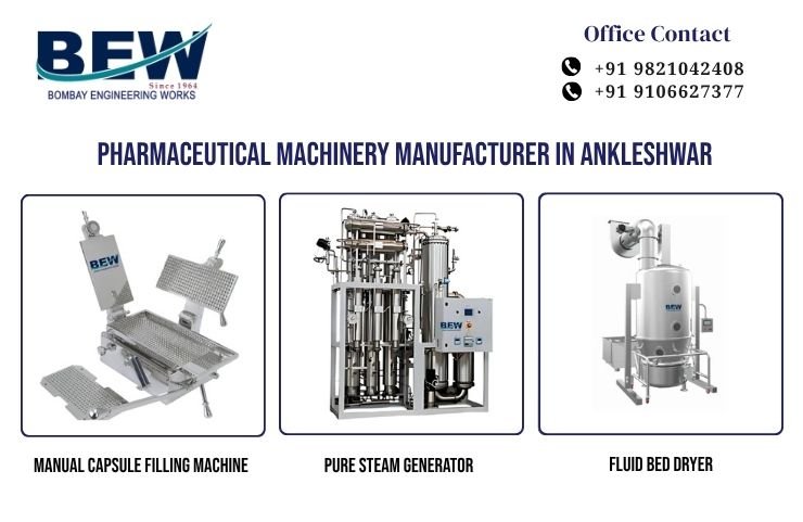 Pharmaceutical Machinery Manufacturer in Ankleshwar
