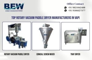 Top Rotary Vacuum Paddle Dryer Manufacturers in Vapi