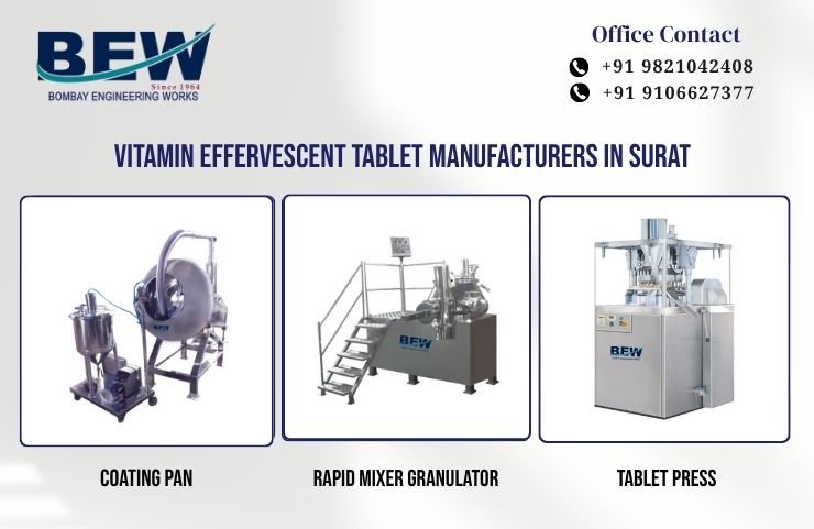 Vitamin Effervescent Tablet Manufacturers in Surat