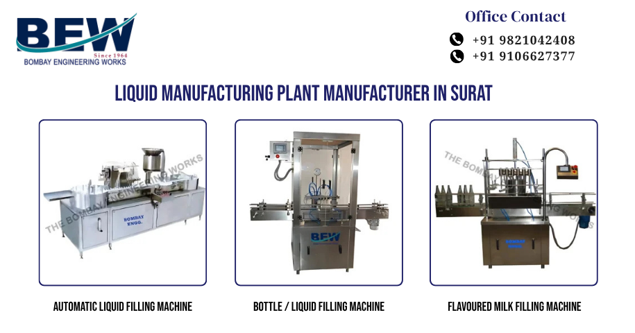 Liquid Manufacturing Plant Manufacturer in Surat