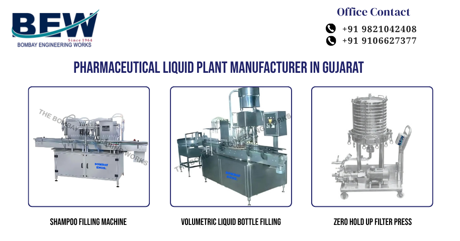 Pharmaceutical Liquid Plant Manufacturer in Gujarat