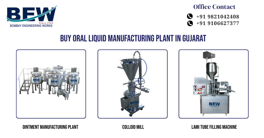 Buy Oral Liquid Manufacturing Plant in Gujarat