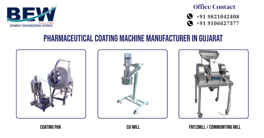 Pharmaceutical Coating Machine Manufacturer in Gujarat