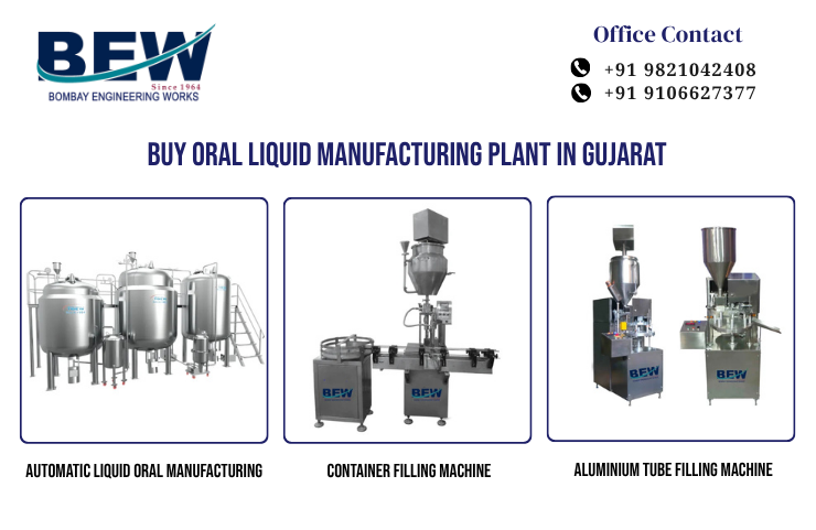 Buy Oral Liquid Manufacturing Plant in Gujarat