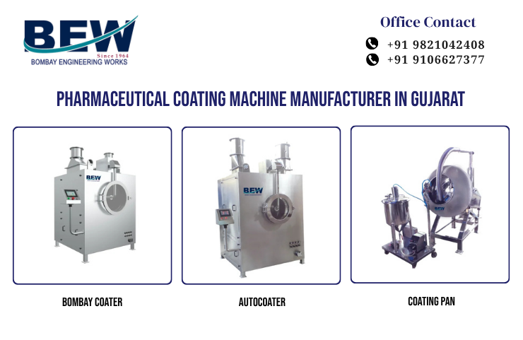 Pharmaceutical Coating Machine Manufacturer in Gujarat