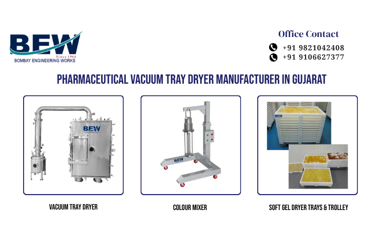 Pharmaceutical Vacuum Tray Dryer Manufacturer in Gujarat