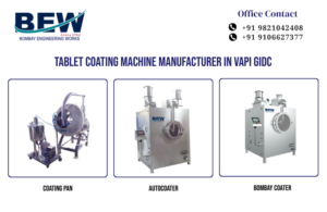 Tablet Coating Machine Manufacturer in Vapi GIDC