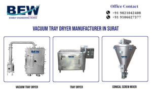 Vacuum Tray Dryer Manufacturer in Surat