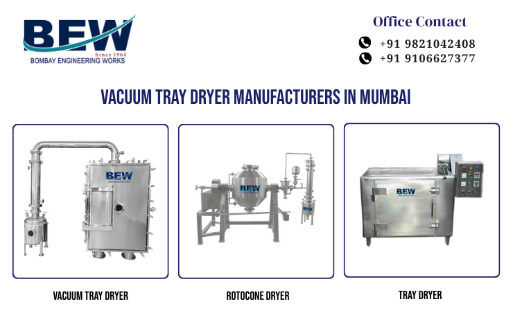 Vacuum Tray Dryer Manufacturers in Mumbai