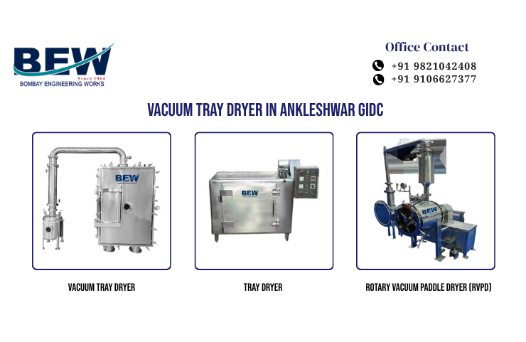 Vacuum Tray Dryer in Ankleshwar GIDC