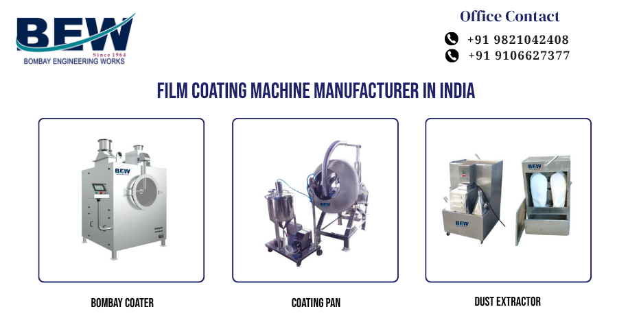 Film Coating Machine Manufacturer in India
