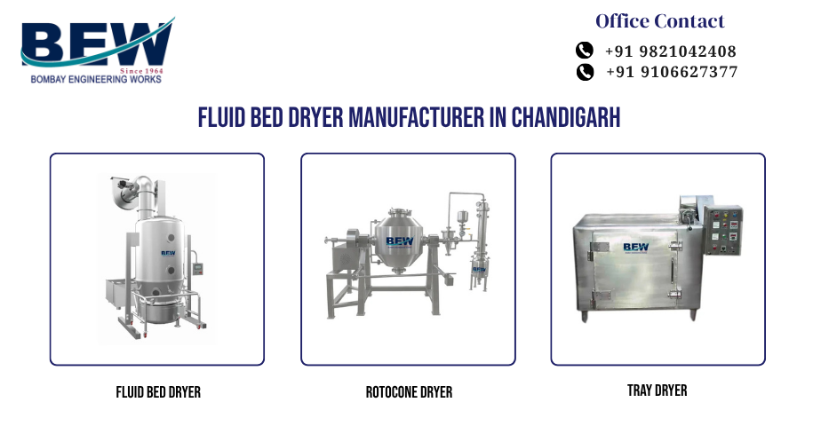 Fluid Bed Dryer Manufacturer in Chandigarh