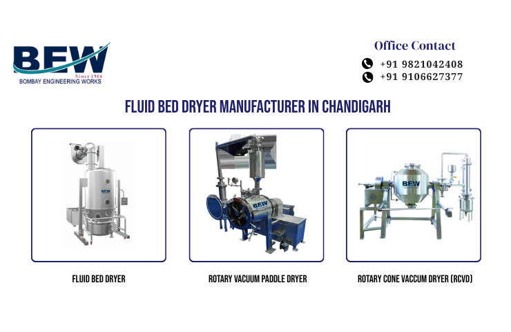 Fluid Bed Dryer Manufacturer in Chandigarh