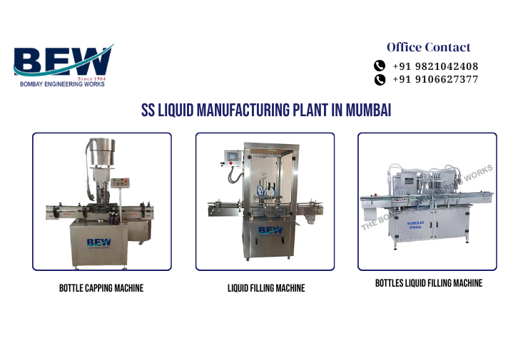 SS Liquid Manufacturing Plant in Mumbai
