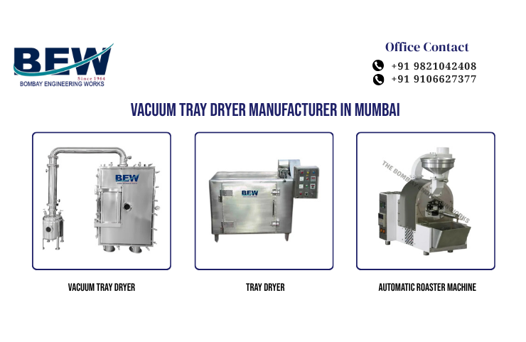 Vacuum Tray Dryer Manufacturer in Mumbai
