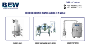 Fluid Bed Dryer Manufacturer in Vasai