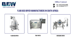 Fluid Bed Dryer Manufacturers in South Africa