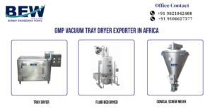 GMP Vacuum Tray Dryer Exporter in Africa