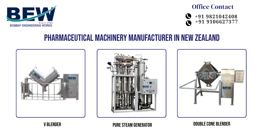 Pharmaceutical Machinery Manufacturer in New Zealand