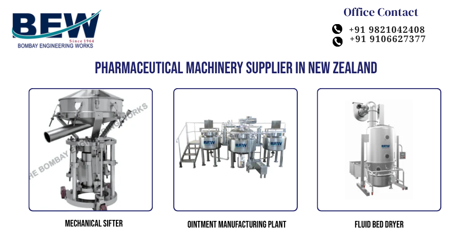 Pharmaceutical Machinery Supplier in New Zealand
