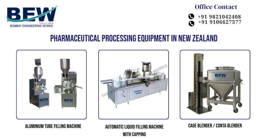 Pharmaceutical Processing Equipment in New Zealand