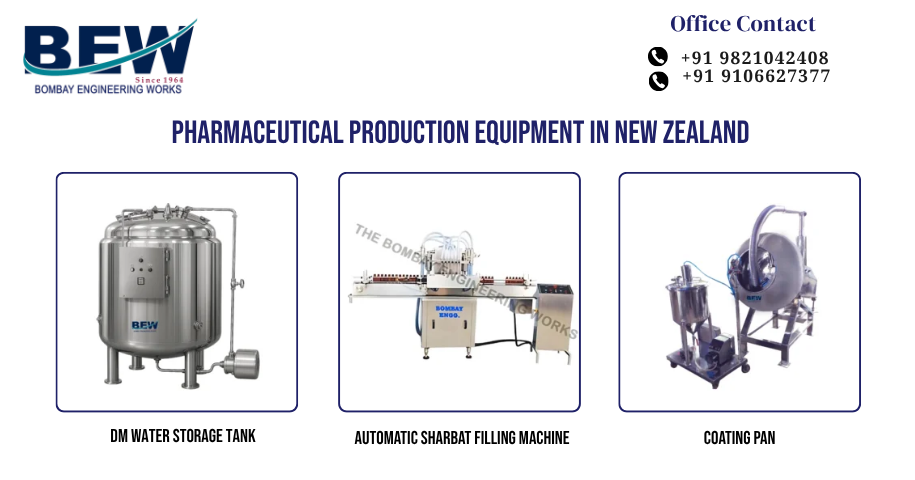 Pharmaceutical Production Equipment in New Zealand
