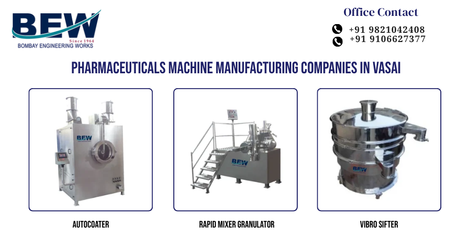 Pharmaceuticals Machine Manufacturing Companies in Vasai