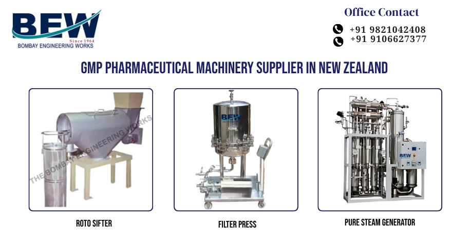 GMP Pharmaceutical Machinery Supplier in New Zealand