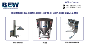 Pharmaceutical Granulation Equipment Supplier in New Zealand