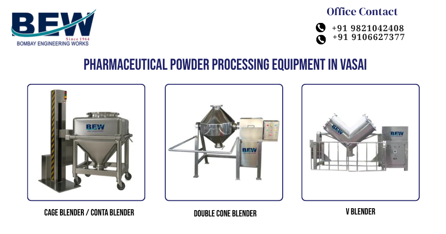 Pharmaceutical Powder Processing Equipment in Vasai