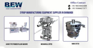 Syrup Manufacturing Equipment Supplier in Bhiwandi